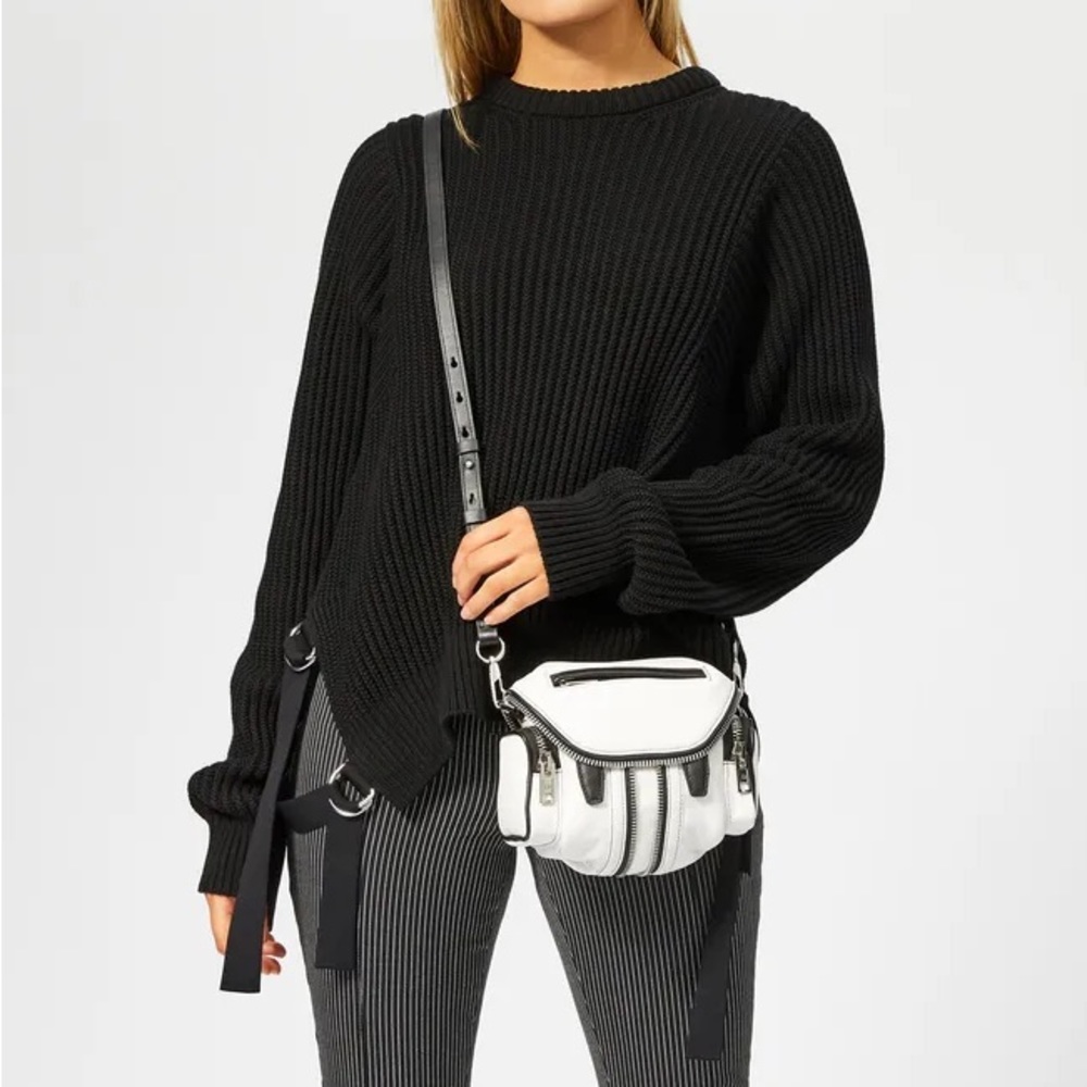 Alexander Wang Women's Micro Marti Bag - Black/White